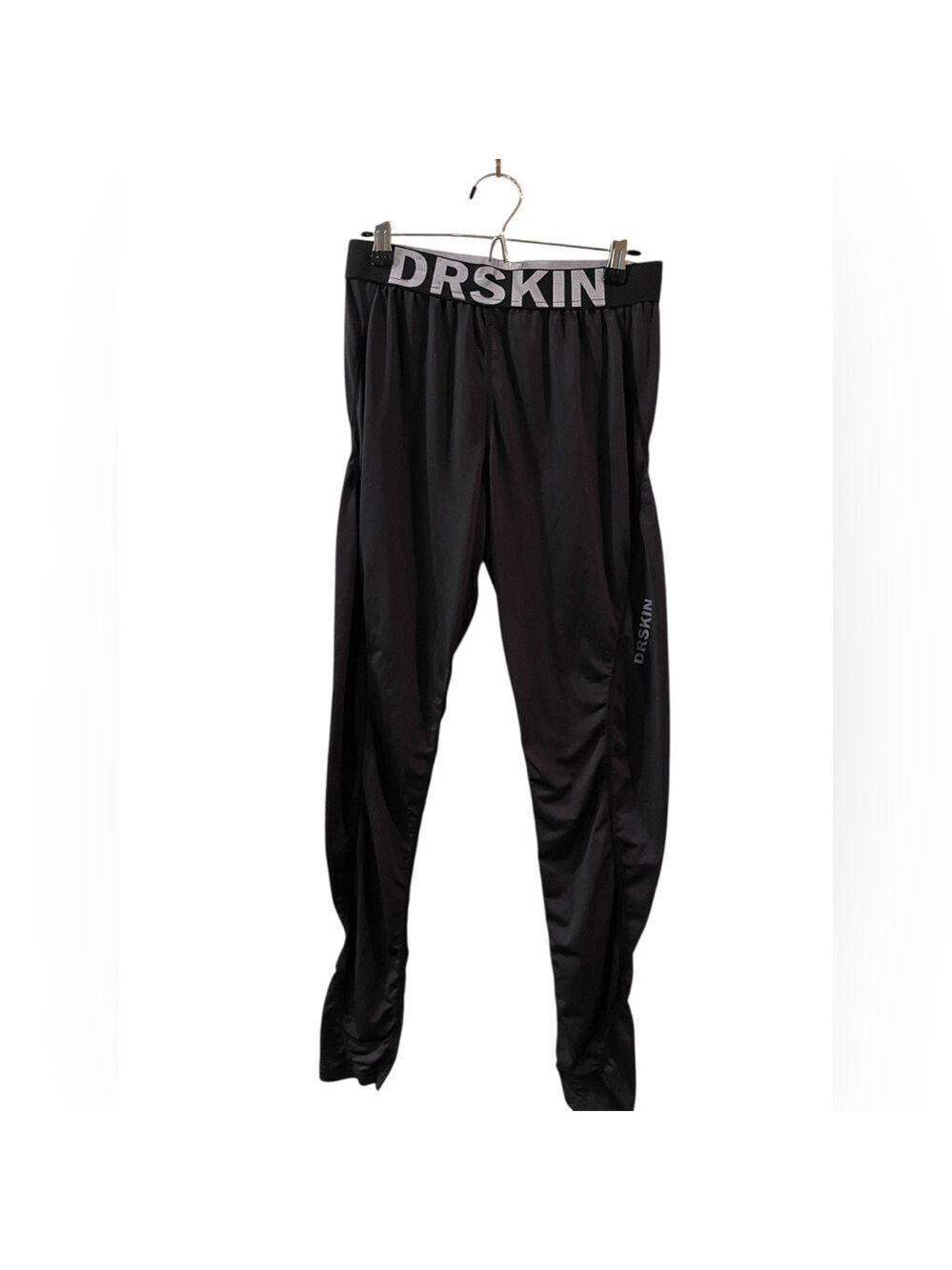 DRSKIN Men’s Black Legging Base Layer Athletic Gym Workout Size: Medium